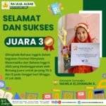 Bahasa Inggris Jadi Andalan! Nawla Elshanum A. Juara 3 Tingkat Olimpiade