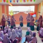 Keseruan Lomba Tarik Sewek di RA Ulul Albab Warnai Peringatan HUT RI ke-80