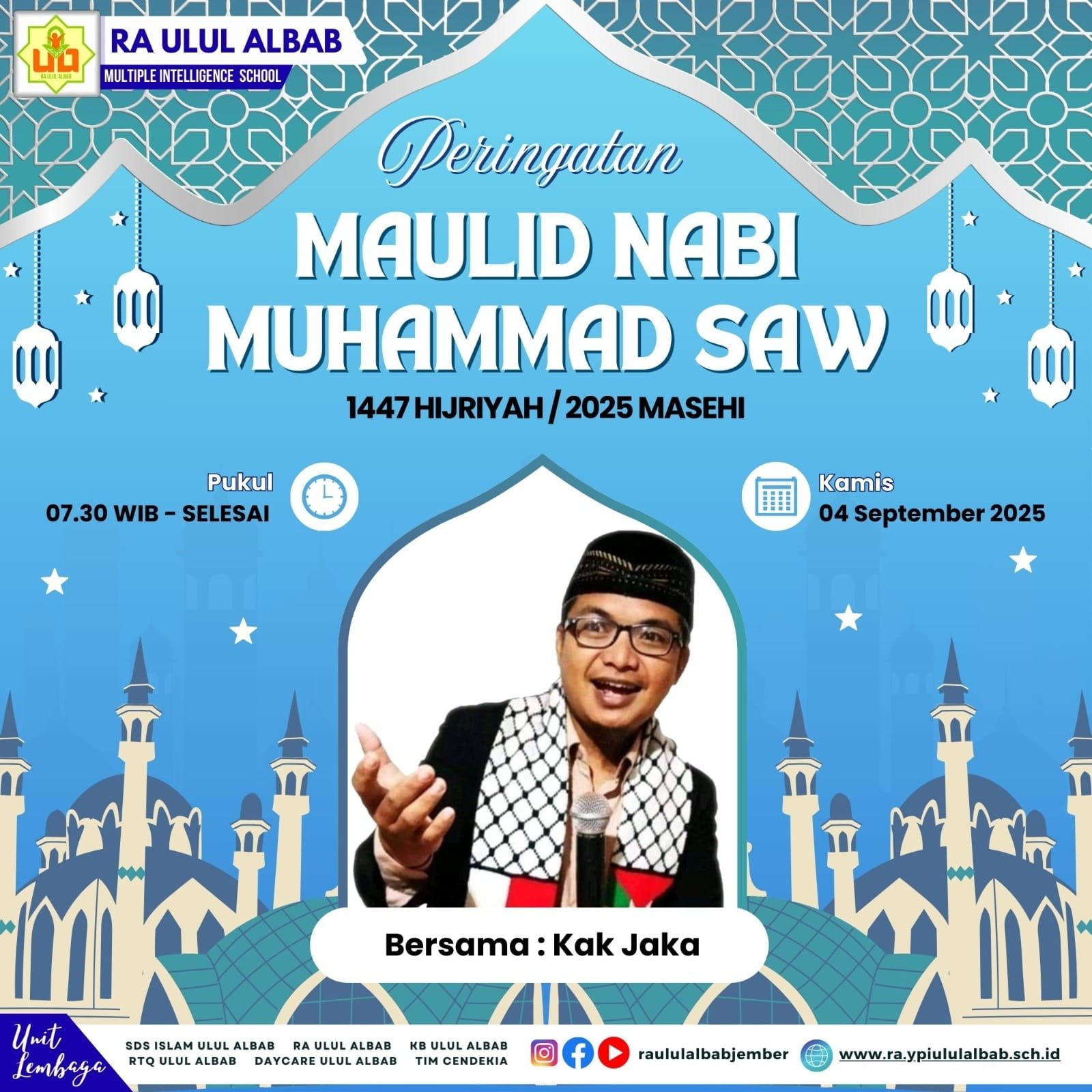 Read more about the article Peringatan Maulid Nabi Muhammad SAW 1447 H/ 2025 M