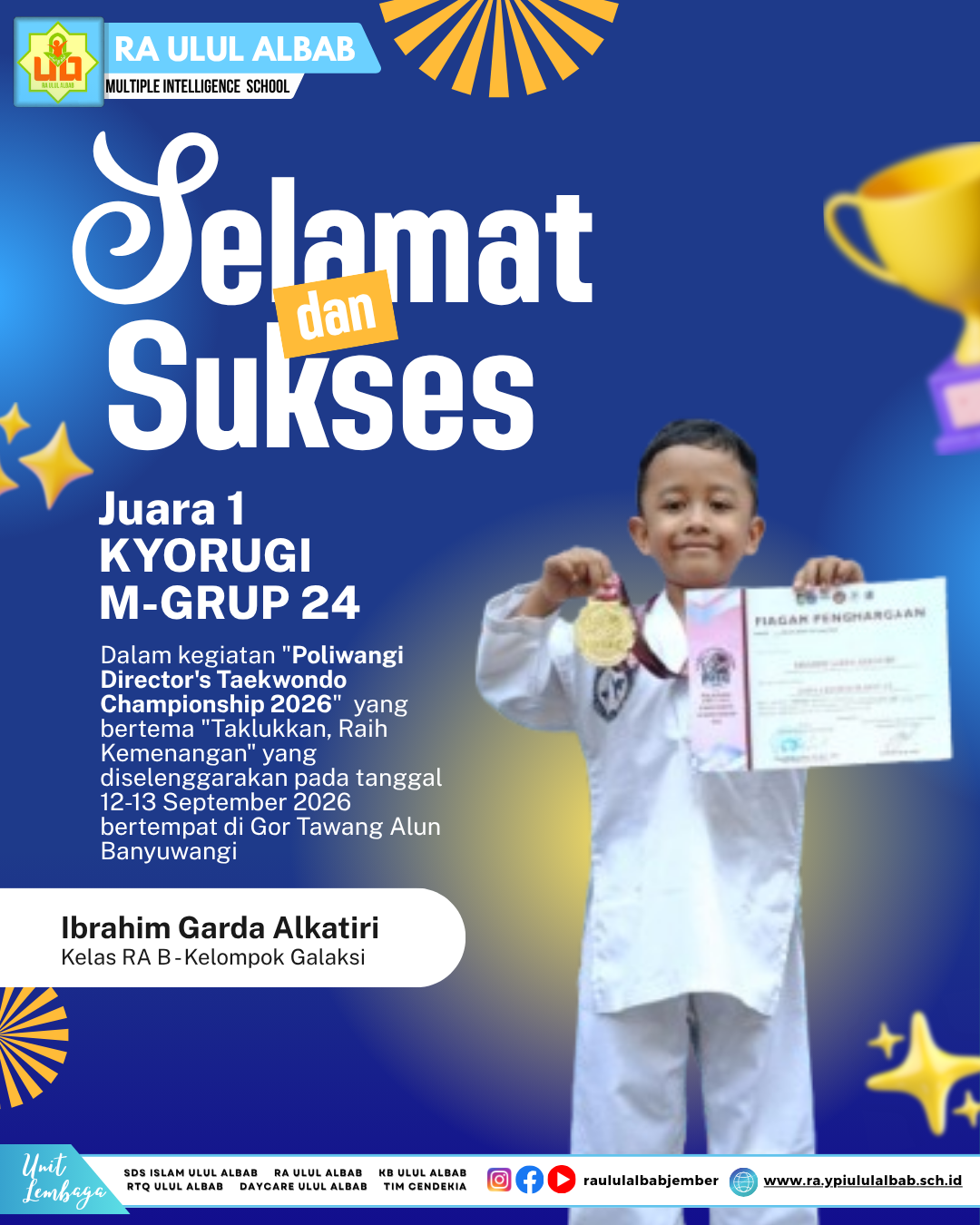 Read more about the article ✨CONGRATULATION TO THE WINNER✨