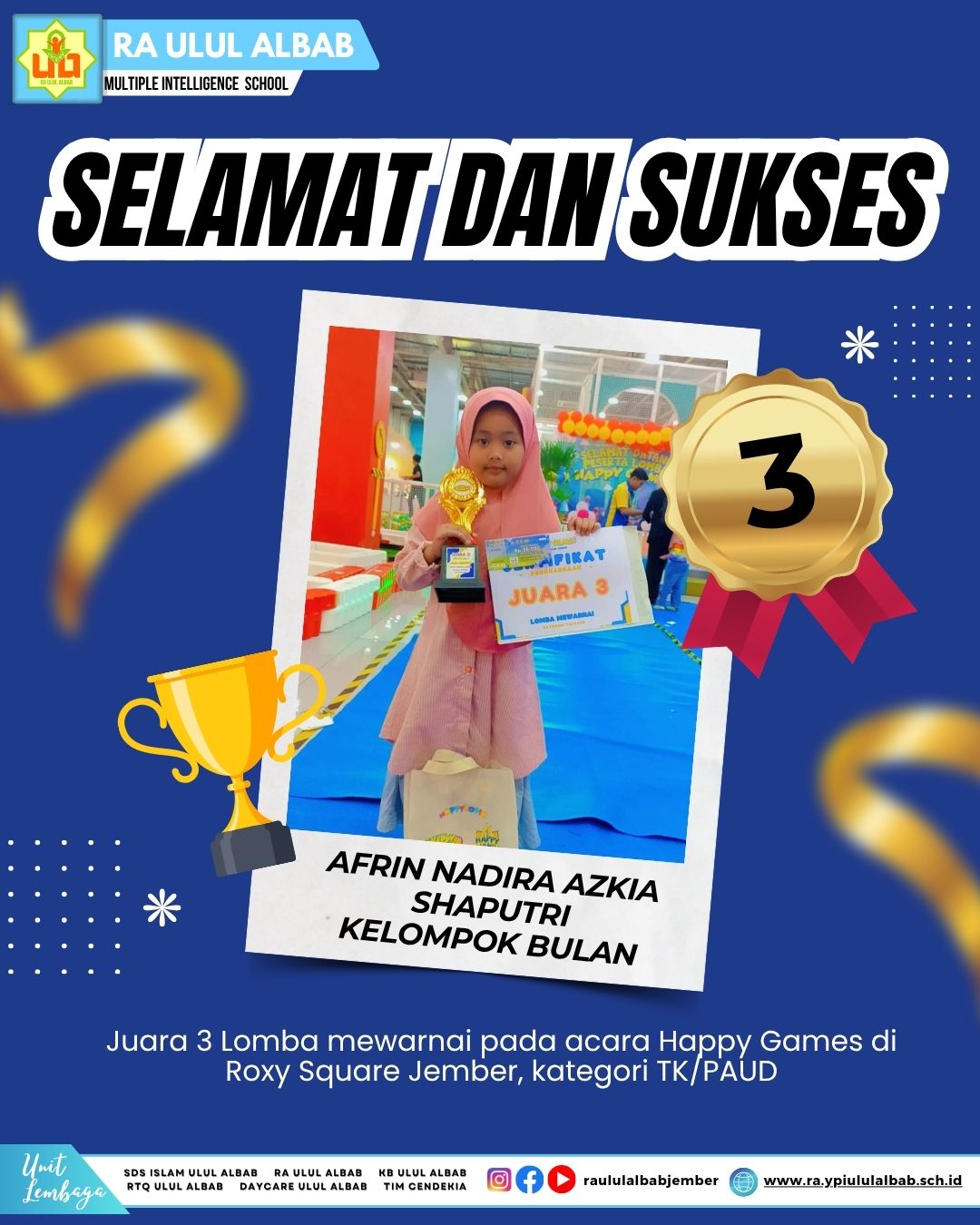Read more about the article ✨CONGRATULATION TO THE WINNER✨